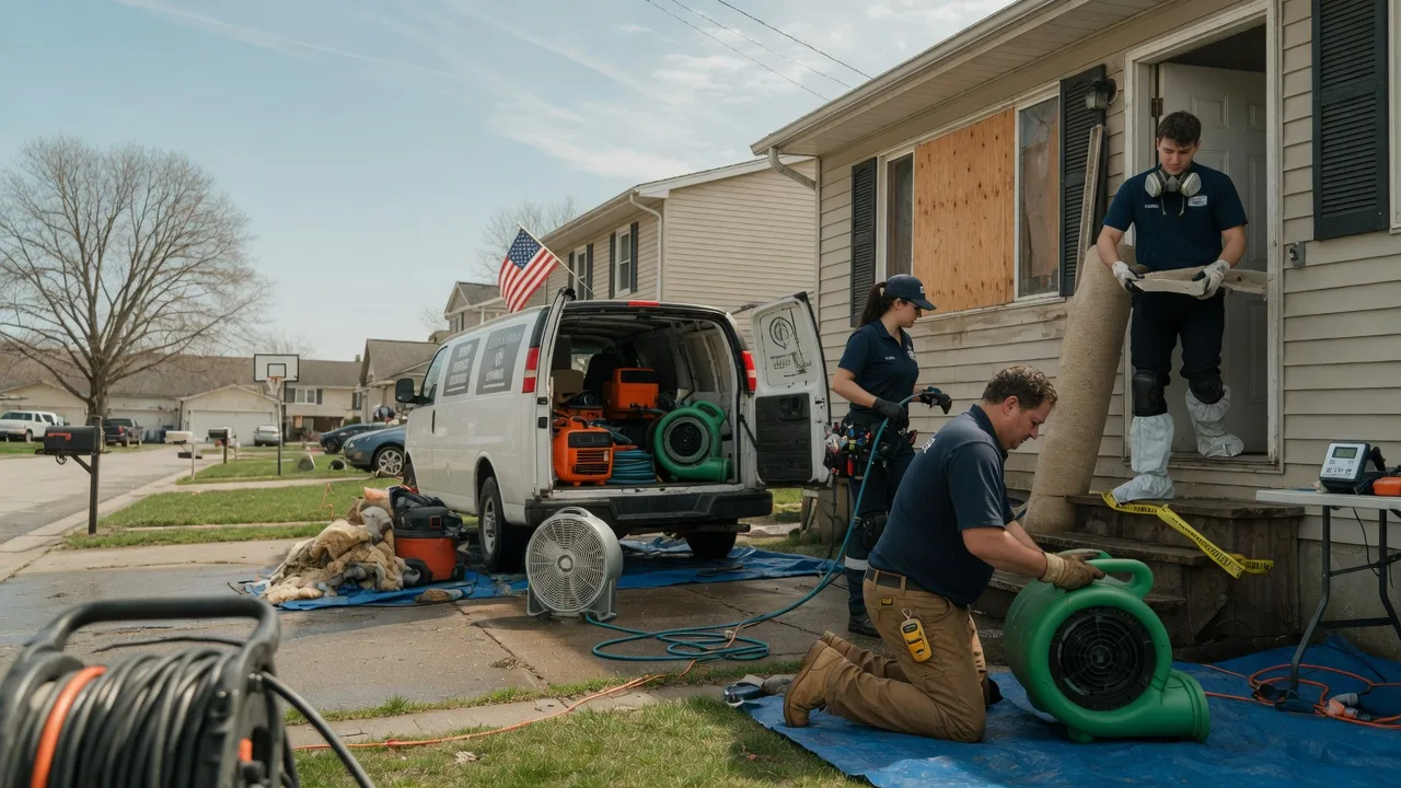 Water Damage Restoration in Washington, NC near me